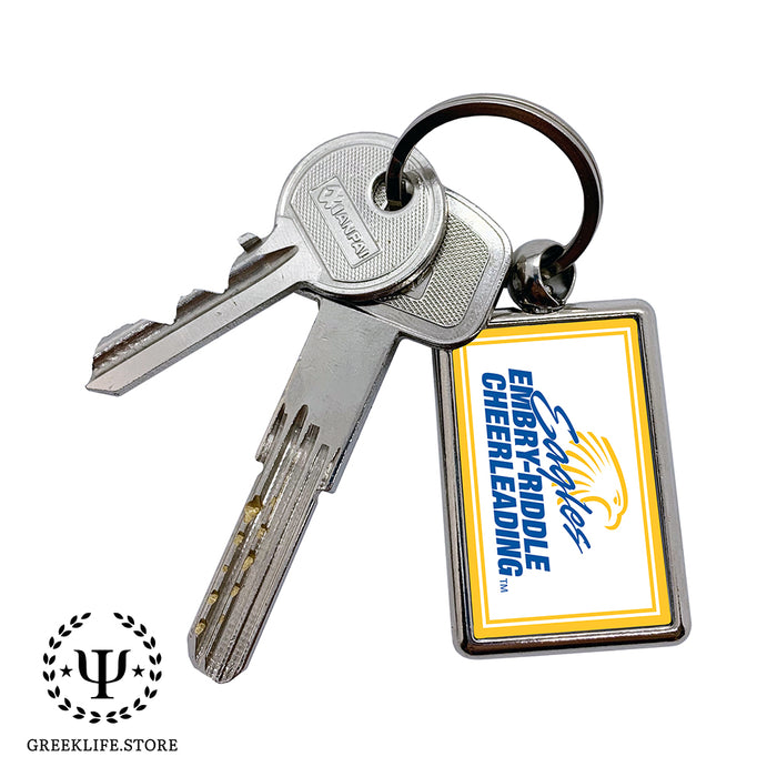 Embry-Riddle Aeronautical University Eagles Sport Keychain Rectangular