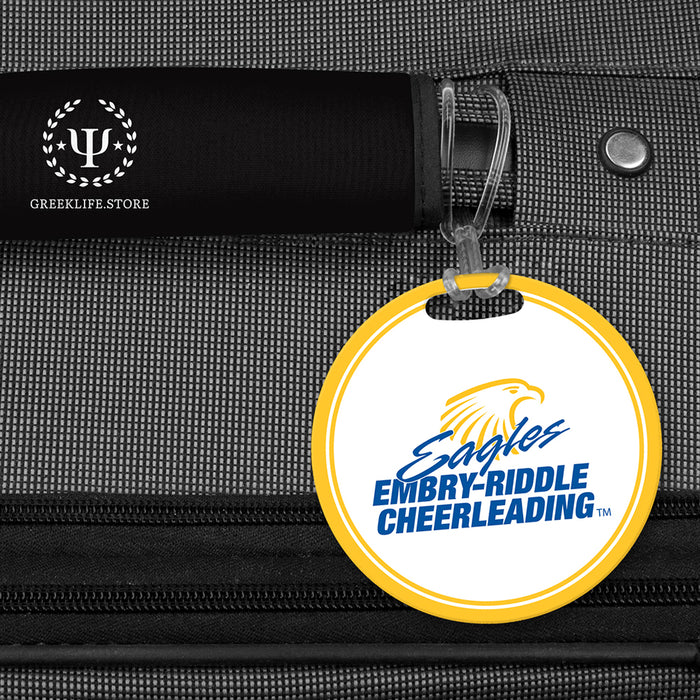 Embry-Riddle Aeronautical University Eagles Sport Luggage Bag Tag (round)