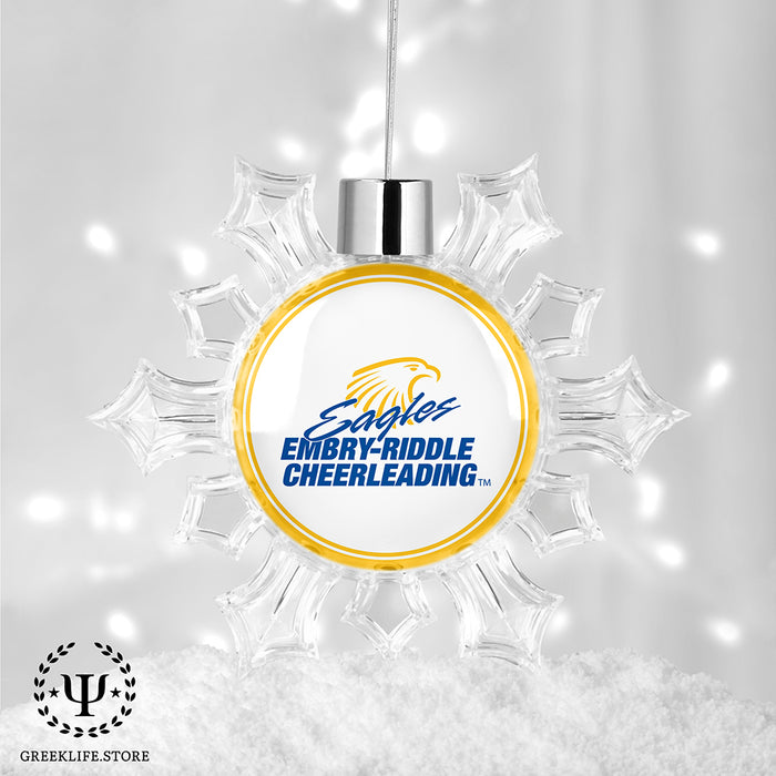 Embry-Riddle Aeronautical University Eagles Sport Christmas Ornament - Snowflake