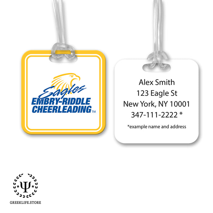 Embry-Riddle Aeronautical University Eagles Sport Luggage Bag Tag (square)