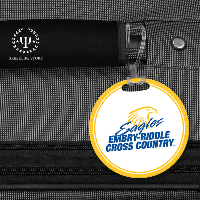 Embry-Riddle Aeronautical University Eagles Sport Luggage Bag Tag (round)