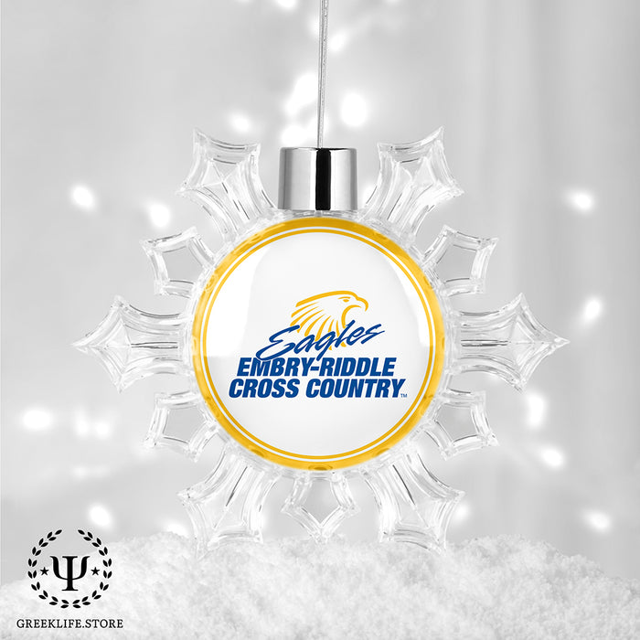 Embry-Riddle Aeronautical University Eagles Sport Christmas Ornament - Snowflake