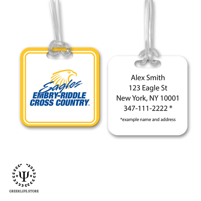 Embry-Riddle Aeronautical University Eagles Sport Luggage Bag Tag (square)