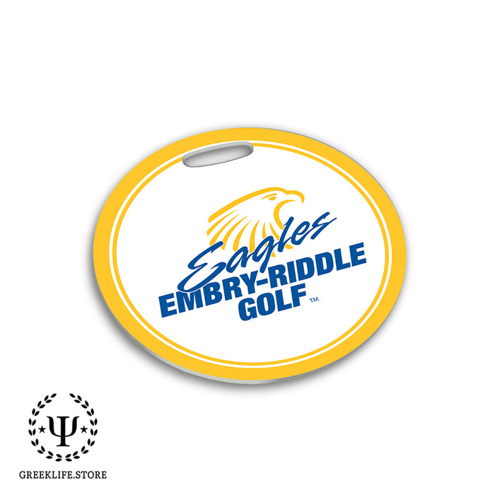 Embry-Riddle Aeronautical University Eagles Sport Luggage Bag Tag (round)