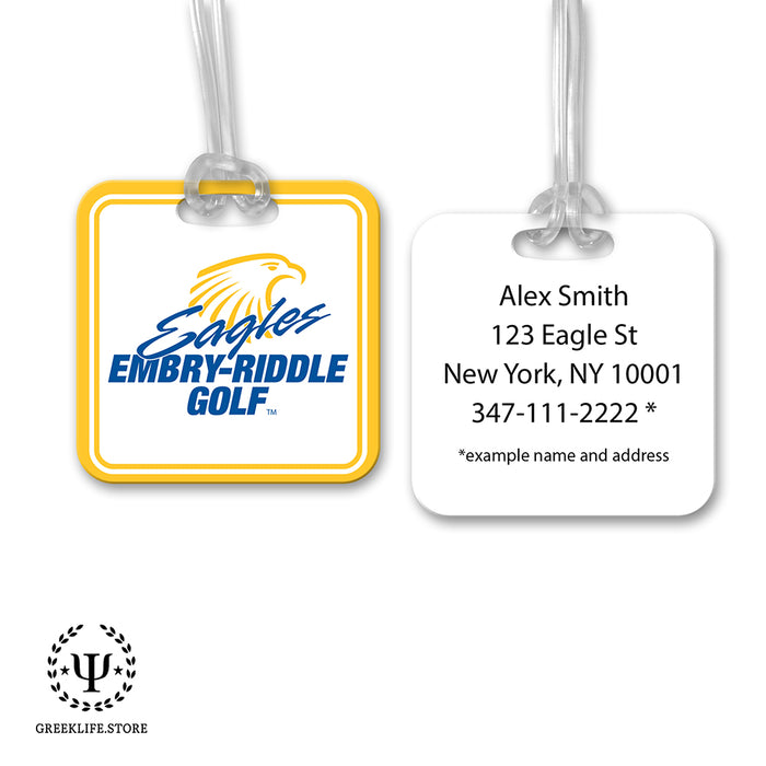 Embry-Riddle Aeronautical University Eagles Sport Luggage Bag Tag (square)