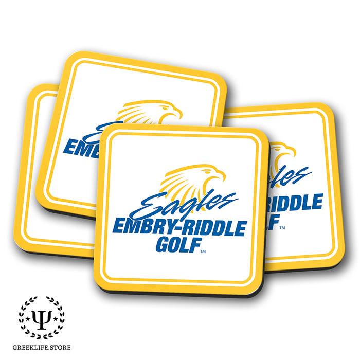 Embry-Riddle Aeronautical University Eagles Sport Beverage Coasters Square (Set of 4)