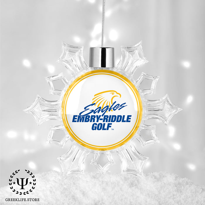 Embry-Riddle Aeronautical University Eagles Sport Christmas Ornament - Snowflake