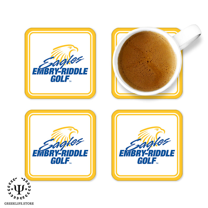 Embry-Riddle Aeronautical University Eagles Sport Beverage Coasters Square (Set of 4)