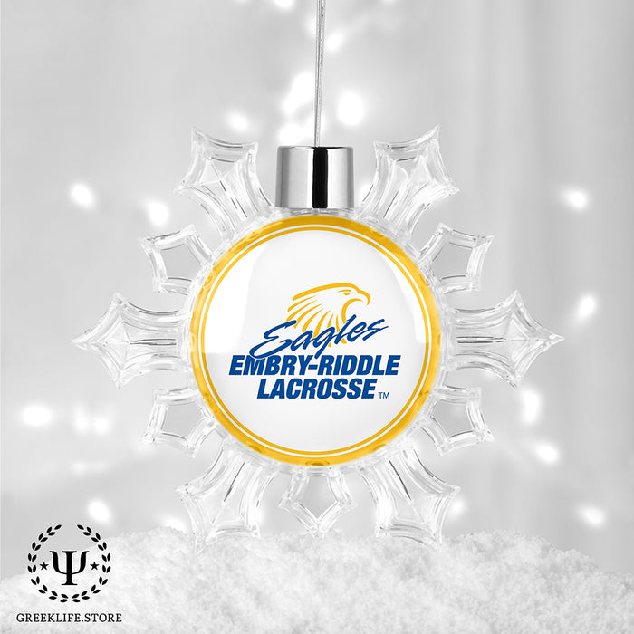 Embry-Riddle Aeronautical University Eagles Sport Christmas Ornament - Snowflake