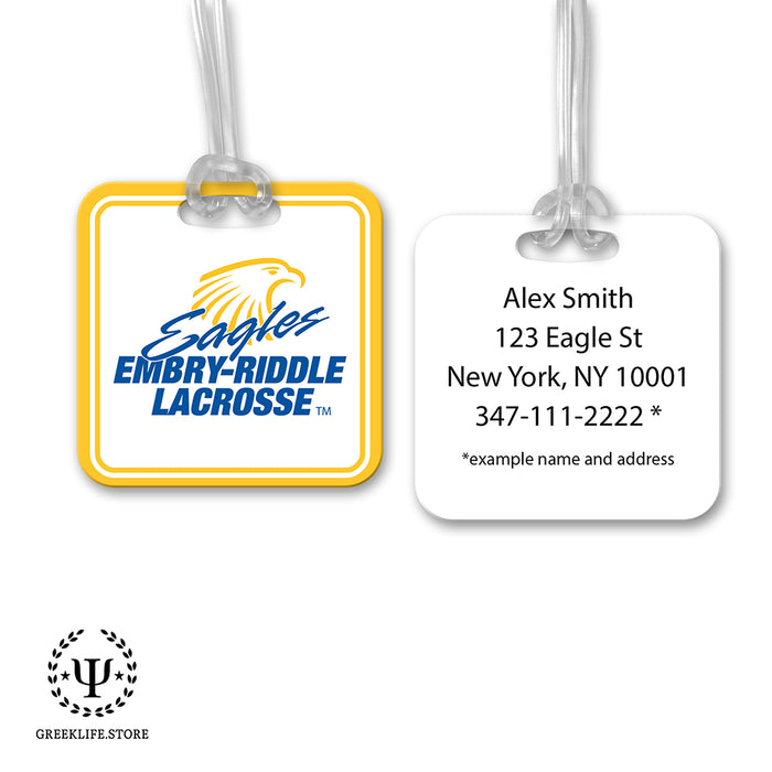 Embry-Riddle Aeronautical University Eagles Sport Luggage Bag Tag (square)