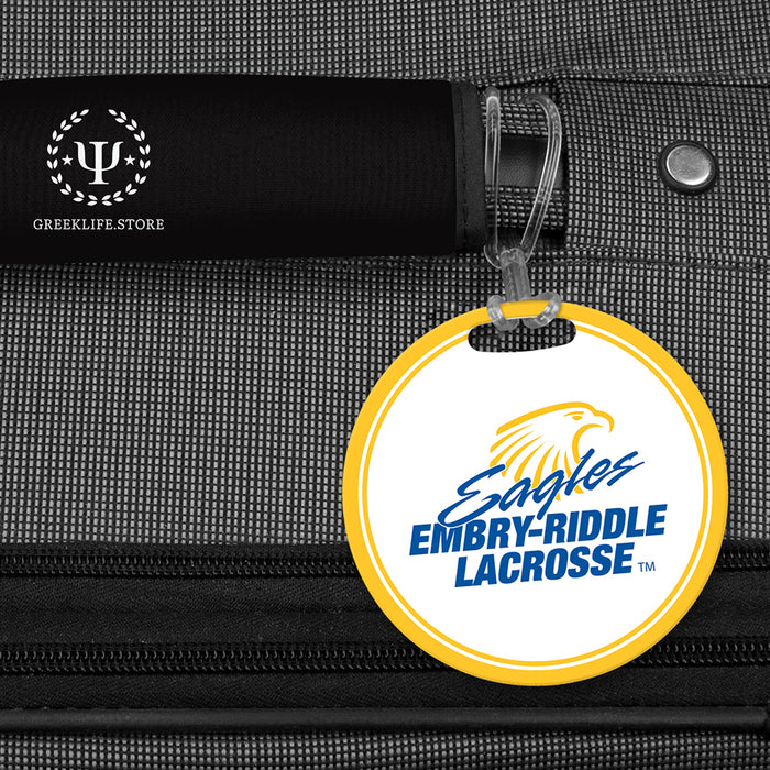 Embry-Riddle Aeronautical University Eagles Sport Luggage Bag Tag (round)