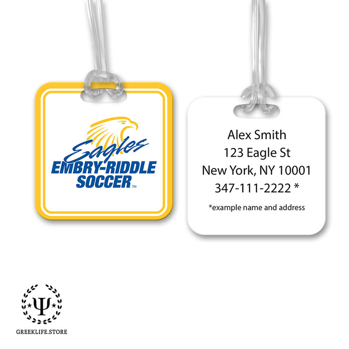 Embry-Riddle Aeronautical University Eagles Sport Luggage Bag Tag (square)