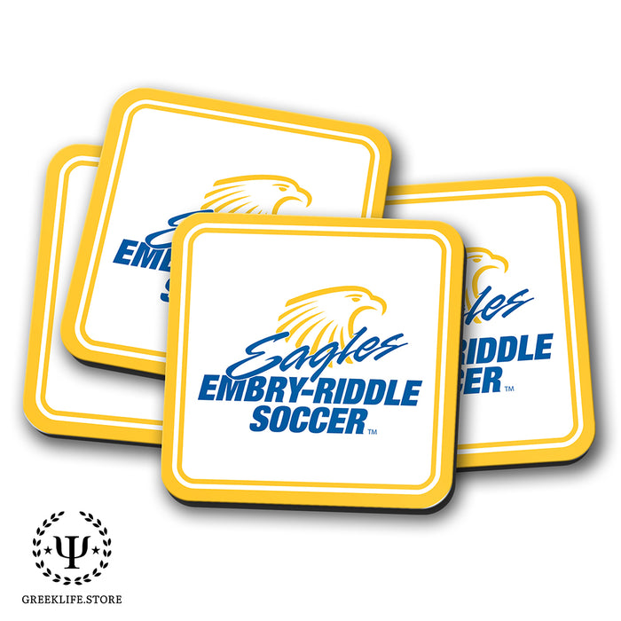 Embry-Riddle Aeronautical University Eagles Sport Beverage Coasters Square (Set of 4)