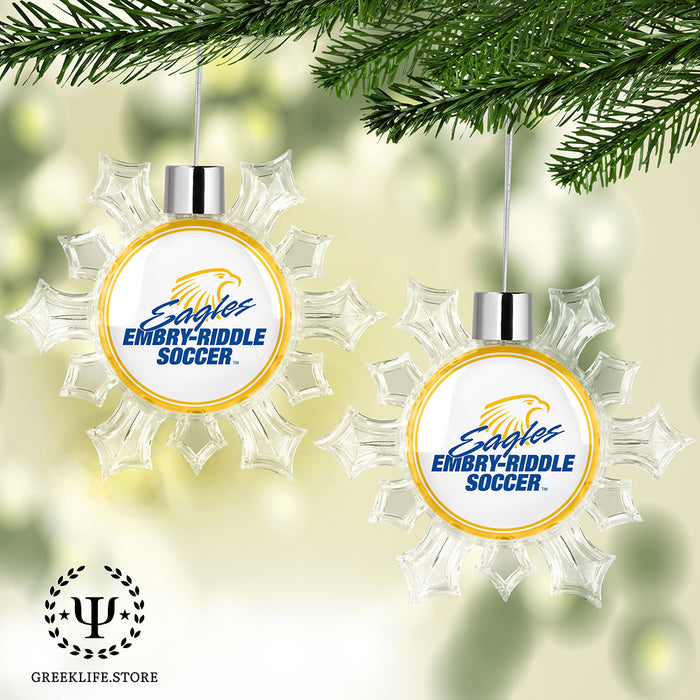 Embry-Riddle Aeronautical University Eagles Sport Christmas Ornament - Snowflake