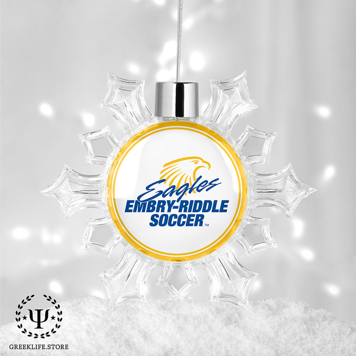 Embry-Riddle Aeronautical University Eagles Sport Christmas Ornament - Snowflake