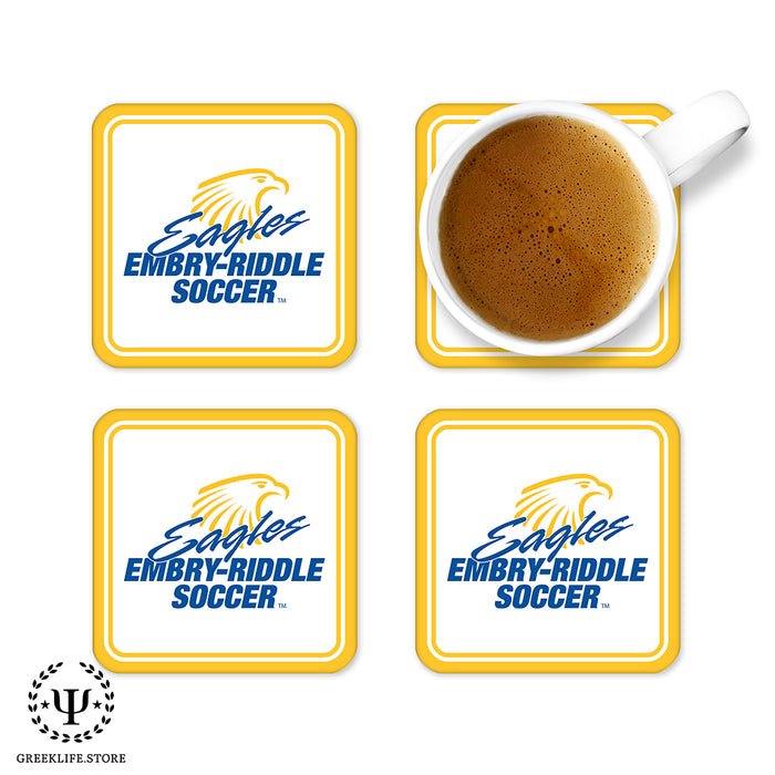 Embry-Riddle Aeronautical University Eagles Sport Beverage Coasters Square (Set of 4)