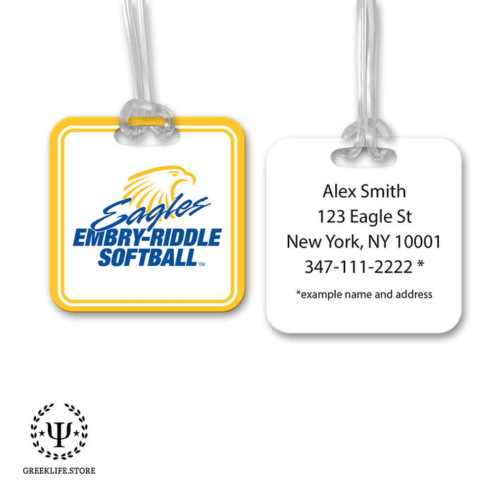 Embry-Riddle Aeronautical University Eagles Sport Luggage Bag Tag (square)