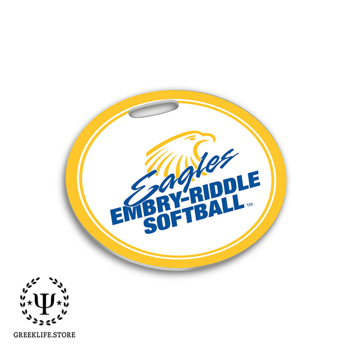 Embry-Riddle Aeronautical University Eagles Sport Luggage Bag Tag (round)