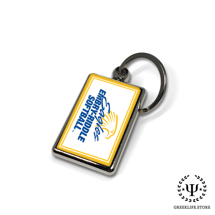 Embry-Riddle Aeronautical University Eagles Sport Keychain Rectangular