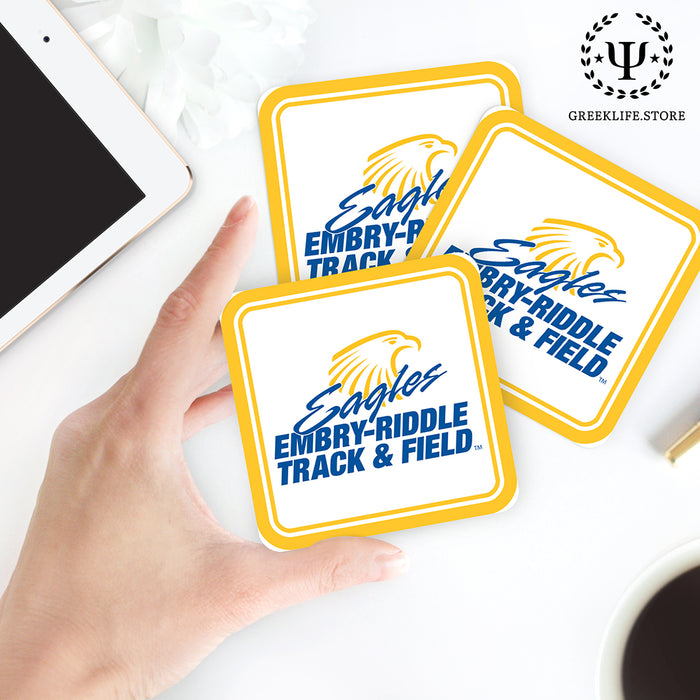 Embry-Riddle Aeronautical University Eagles Sport Beverage Coasters Square (Set of 4)