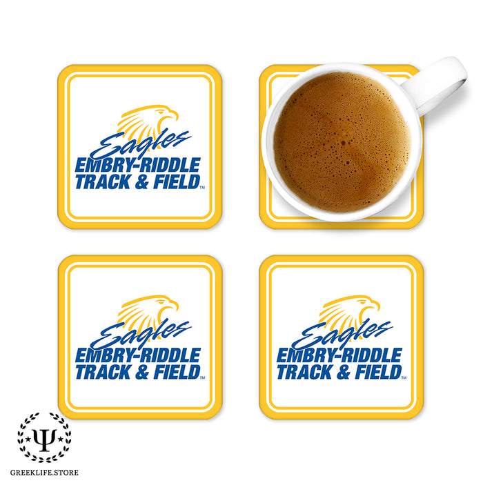 Embry-Riddle Aeronautical University Eagles Sport Beverage Coasters Square (Set of 4)