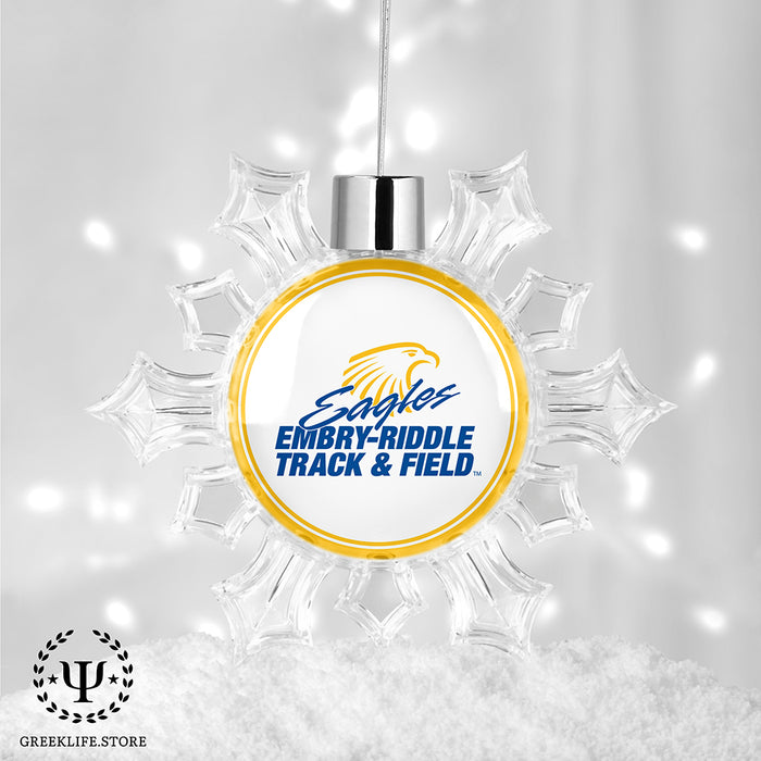 Embry-Riddle Aeronautical University Eagles Sport Christmas Ornament - Snowflake