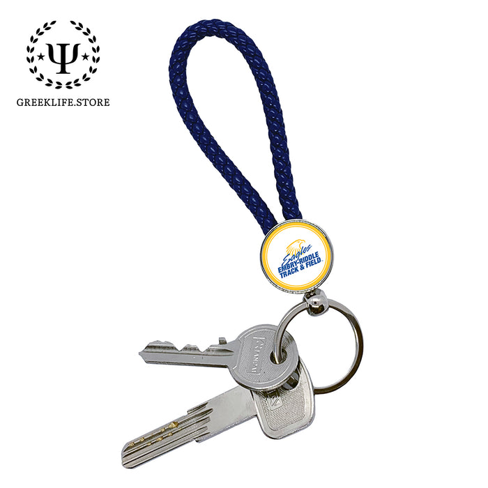 Embry-Riddle Aeronautical University Eagles Sport Key chain round