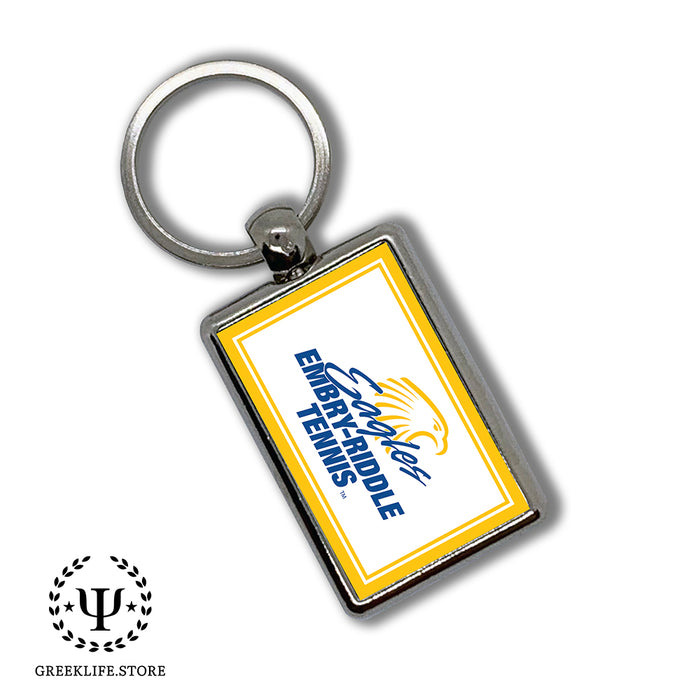 Embry-Riddle Aeronautical University Eagles Sport Keychain Rectangular