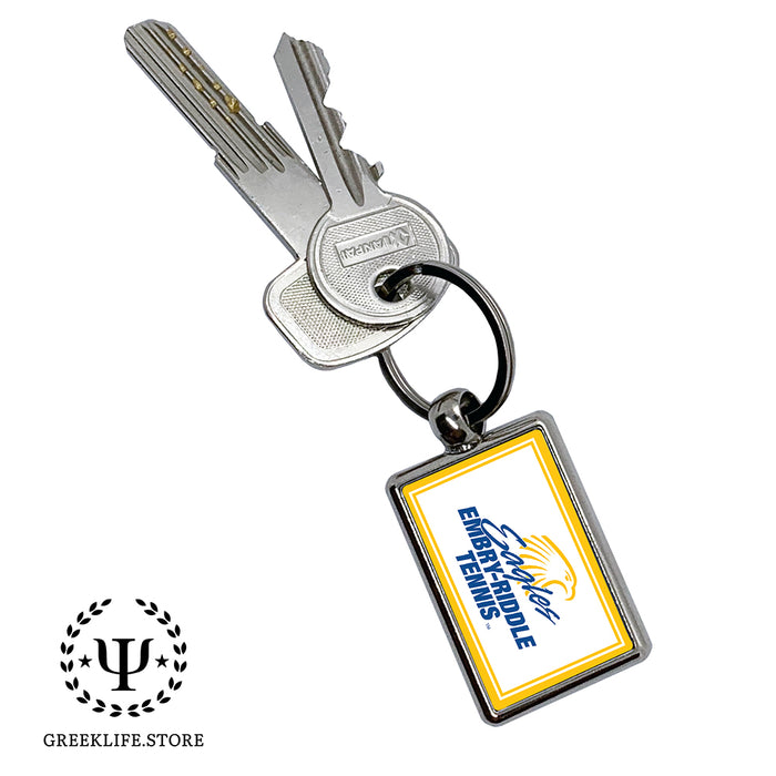 Embry-Riddle Aeronautical University Eagles Sport Keychain Rectangular