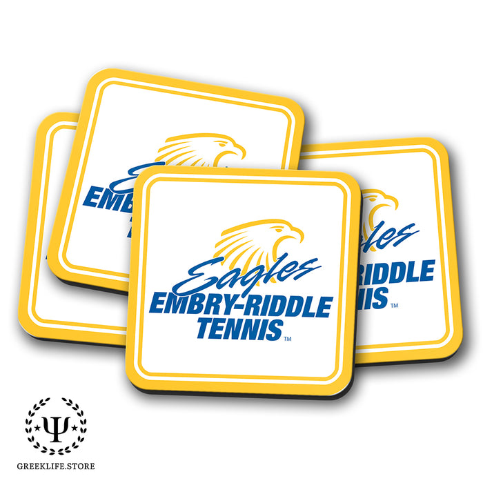 Embry-Riddle Aeronautical University Eagles Sport Beverage Coasters Square (Set of 4)