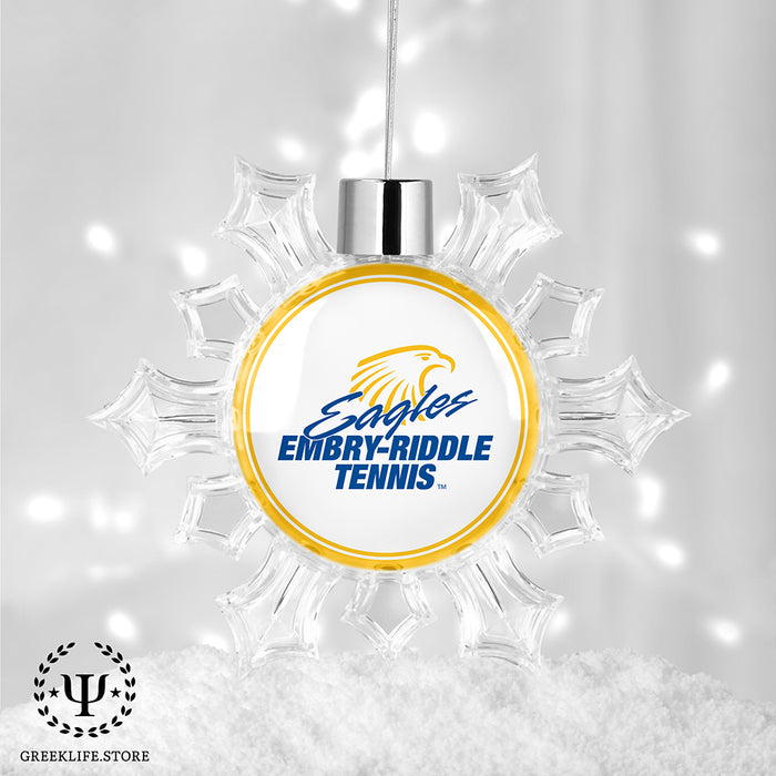 Embry-Riddle Aeronautical University Eagles Sport Christmas Ornament - Snowflake