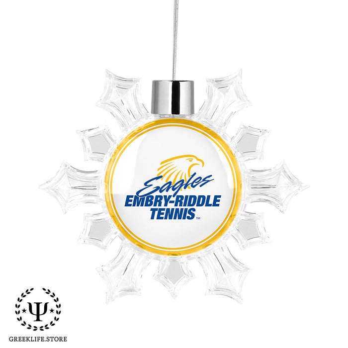 Embry-Riddle Aeronautical University Eagles Sport Christmas Ornament - Snowflake