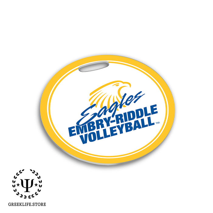 Embry-Riddle Aeronautical University Eagles Sport Luggage Bag Tag (round)