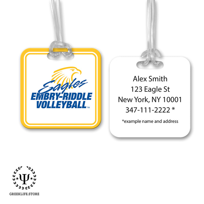 Embry-Riddle Aeronautical University Eagles Sport Luggage Bag Tag (square)