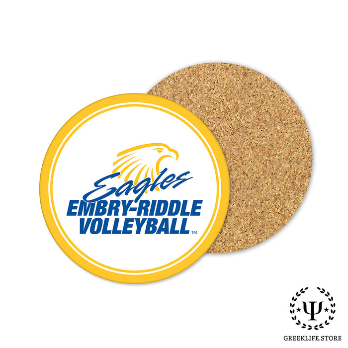 Embry-Riddle Aeronautical University Eagles Sport Beverage coaster round (Set of 4)