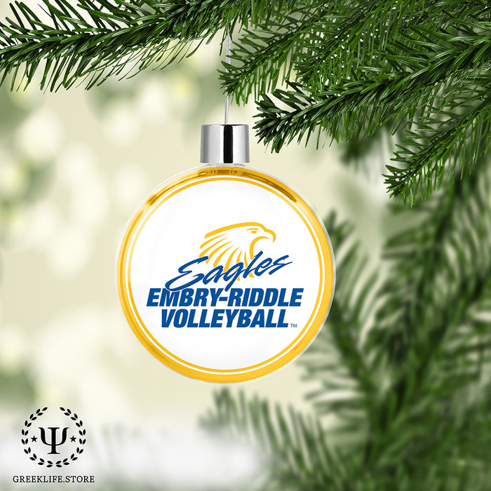 Embry-Riddle Aeronautical University Eagles Sport Christmas Ornament Flat Round