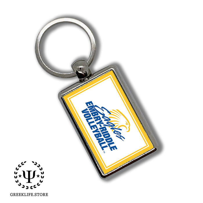 Embry-Riddle Aeronautical University Eagles Sport Keychain Rectangular