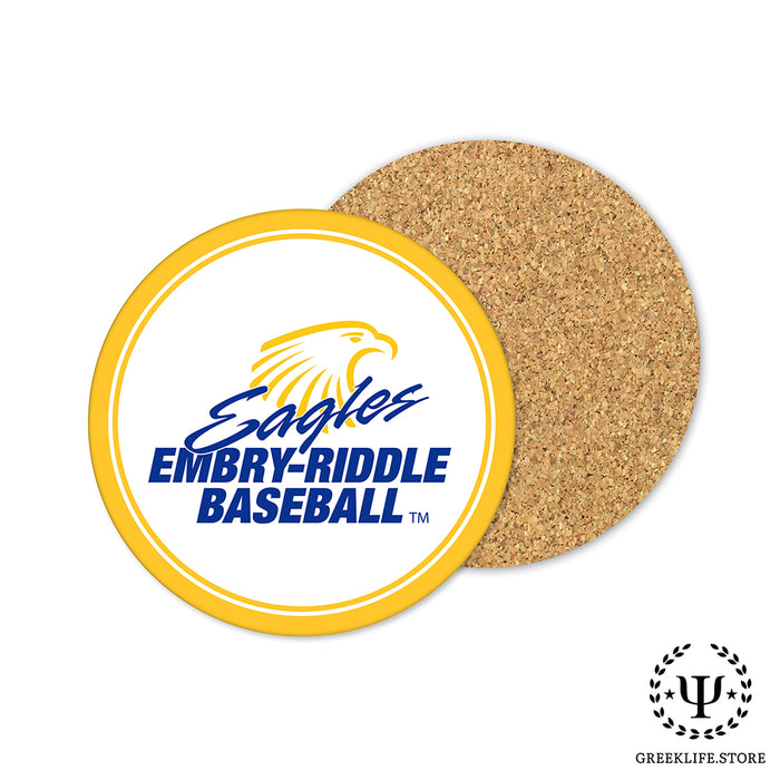 Embry-Riddle Aeronautical University Eagles Sport Beverage coaster round (Set of 4)