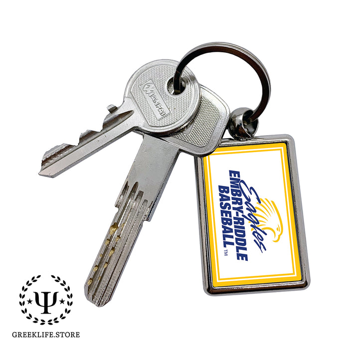 Embry-Riddle Aeronautical University Eagles Sport Keychain Rectangular