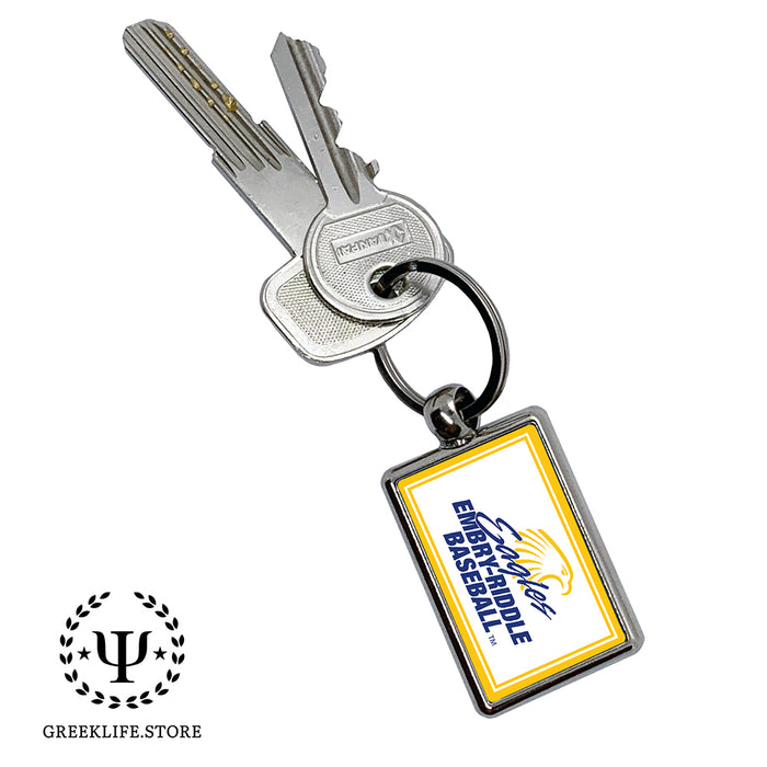 Embry-Riddle Aeronautical University Eagles Sport Keychain Rectangular