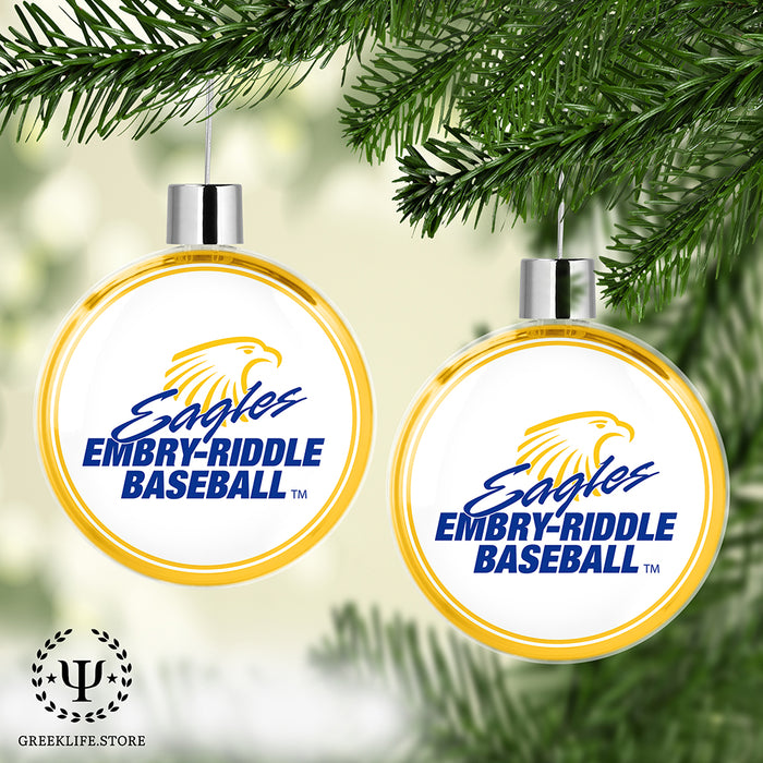 Embry-Riddle Aeronautical University Eagles Sport Christmas Ornament Flat Round