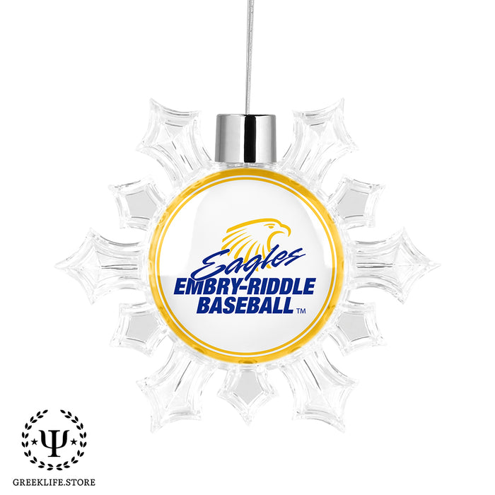 Embry-Riddle Aeronautical University Eagles Sport Christmas Ornament - Snowflake