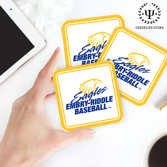 Embry-Riddle Aeronautical University Eagles Sport Beverage Coasters Square (Set of 4)