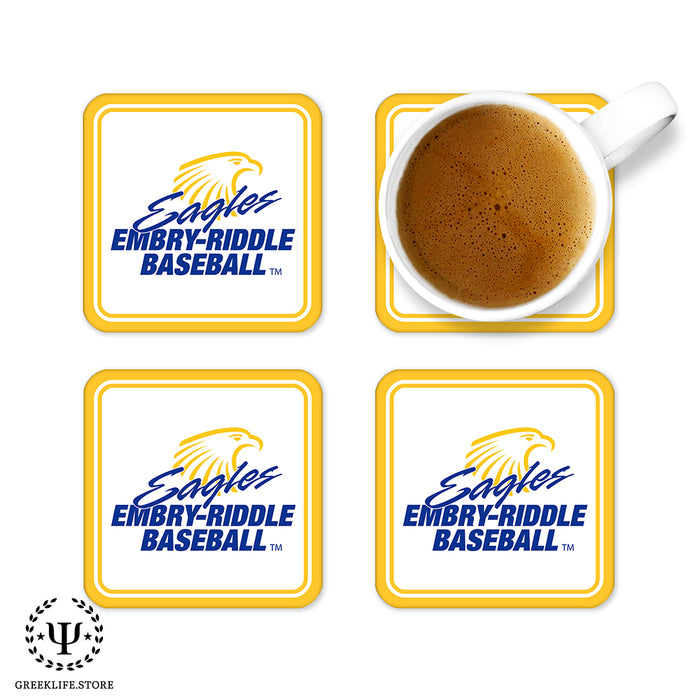 Embry-Riddle Aeronautical University Eagles Sport Beverage Coasters Square (Set of 4)