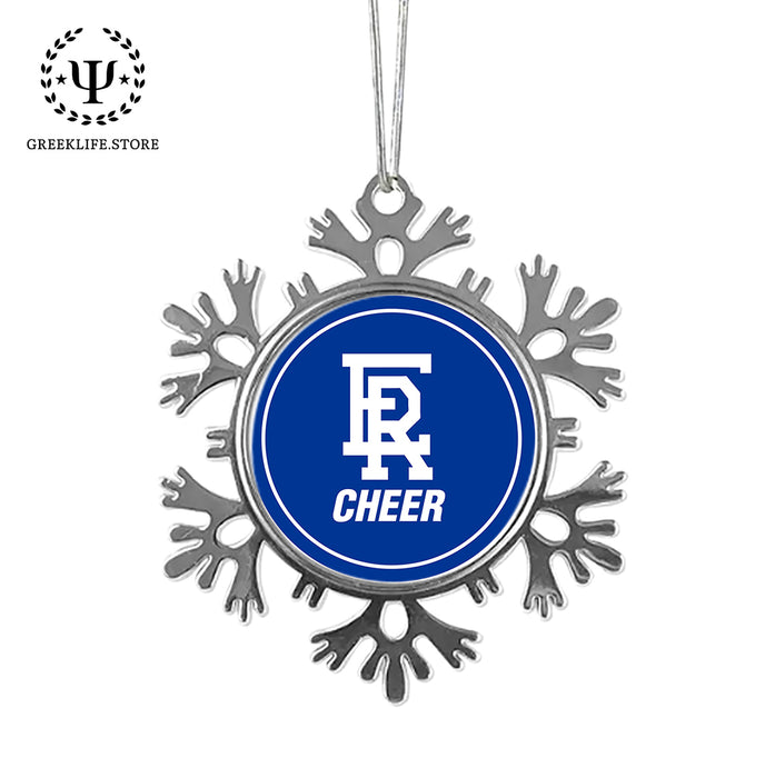 Embry-Riddle Aeronautical University Christmas Ornament - Snowflake Metal