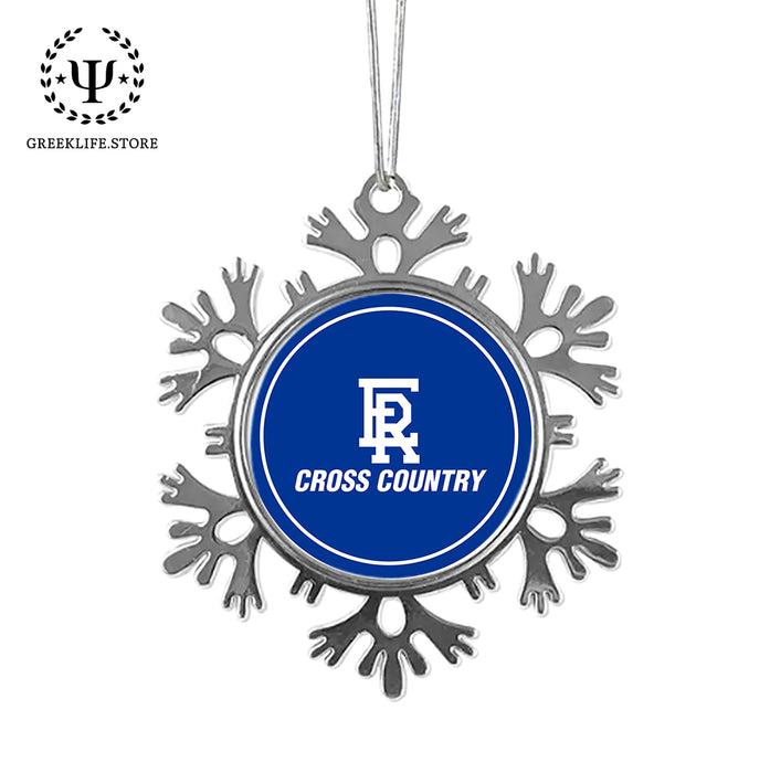 Embry-Riddle Aeronautical University Christmas Ornament - Snowflake Metal