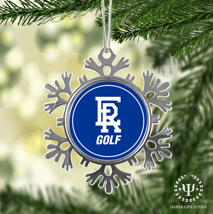 Embry-Riddle Aeronautical University Christmas Ornament - Snowflake Metal