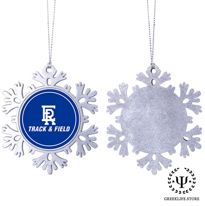Embry-Riddle Aeronautical University Christmas Ornament - Snowflake Metal