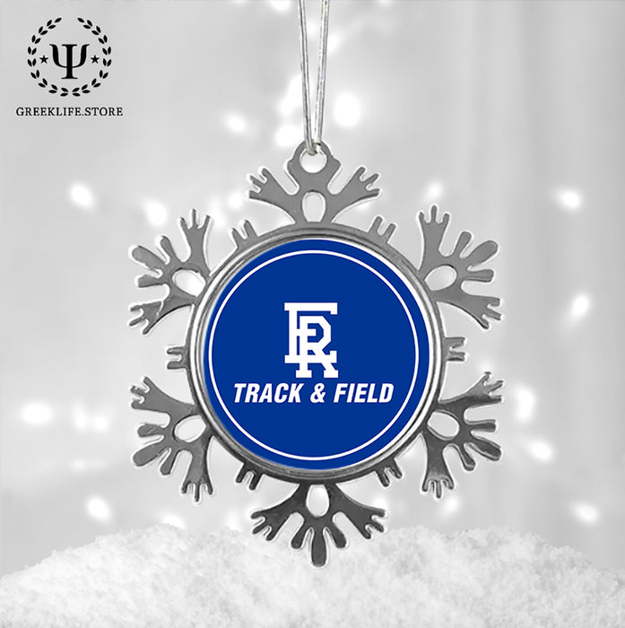 Embry-Riddle Aeronautical University Christmas Ornament - Snowflake Metal