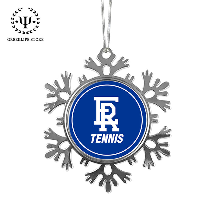 Embry-Riddle Aeronautical University Christmas Ornament - Snowflake Metal